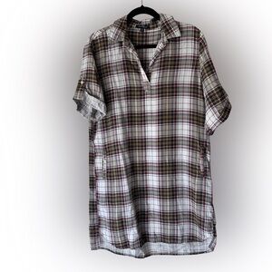 Velvet Heart Multicolor Plaid Dress